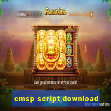 cmsp script download